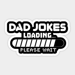 Dad jokes Sticker